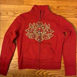 LUCKY 🍀 Brand Embroidered ZIP Jacket